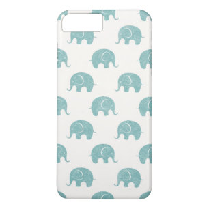 Etui iPhone Case-Mate Motif Turquoise Cute Elephant