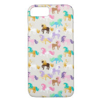 Motif Unicorne mignon et coloré