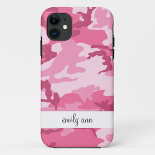 Etui iPhone Case-Mate Motif urbain rose de Camoflage