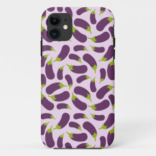 Case-Mate iPhone Case Motif végétal d'aubergine violet végétal Conceptio