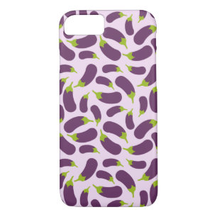 Case-Mate iPhone Case Motif végétal d'aubergine violet végétal Conceptio