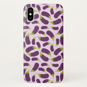 Case-Mate iPhone Case Motif végétal d'aubergine violet végétal Conceptio