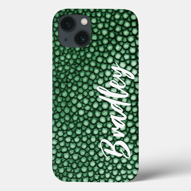 Coques Case-Mate iPhone Motif vert (Verso)