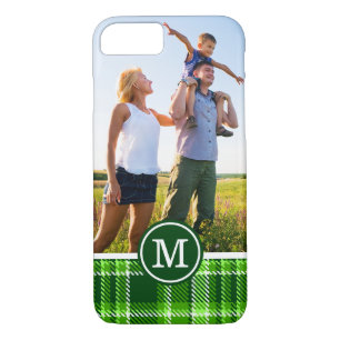 Case-Mate iPhone Case Motif vert Checkered fait sur commande de photo et
