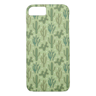 Case-Mate iPhone Case Motif vert de cactus d'étape   de Geo de sud-ouest