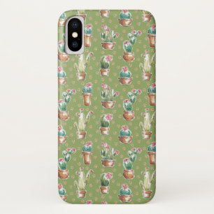 Coque Case-Mate Pour iPhone Motif vert d'étape de fleur de désert