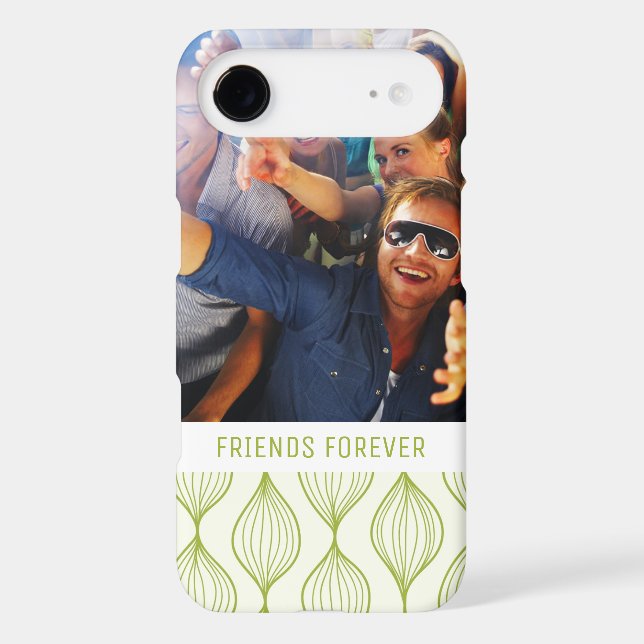 Coques Case-Mate iPhone Motif vert fait sur commande d'Ogee de photo et de (Verso)