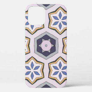 Case-Mate iPhone Case Motif vintage circulaire sans couture. Décor color