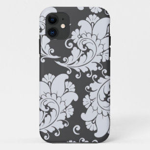 Coque Case-Mate Pour iPhone Motif vintage de papier peint de plume de Paisley