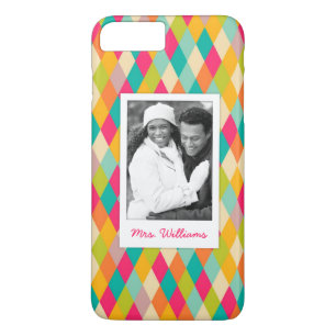 Coque iPhone 7 Plus Motif vintage fait sur commande de photo et de