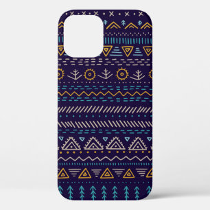 Case-Mate iPhone Case motif vintage sans faille avec main-d tribal ethni