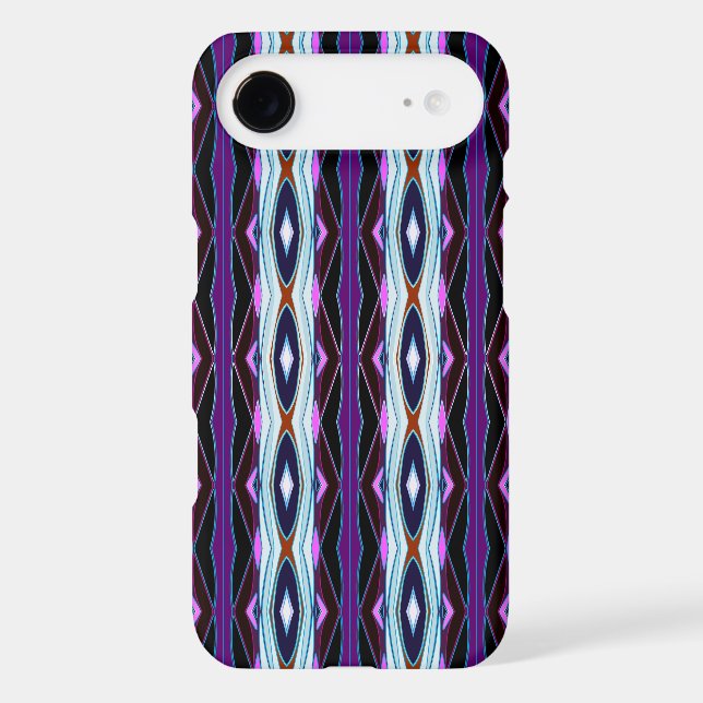 Coques Case-Mate iPhone Motif violet unique (Verso)
