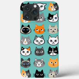 Case-Mate iPhone Case Motif Visages de chat Cool Kitty Cat Lover