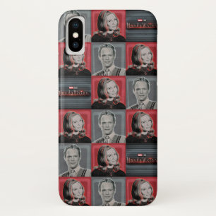 Case-Mate iPhone Case Motif Wanda et Vision Retro Checker