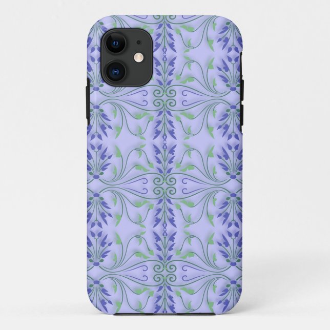 Coques Case-Mate iPhone Motifs de feuilles et de vigne (Dos)