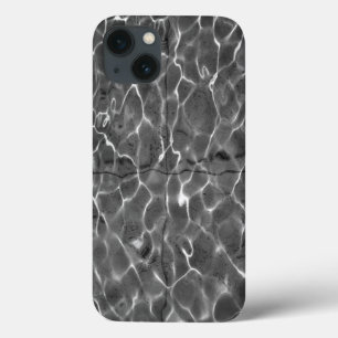 iPhone 13 Case Motifs de lumière du soleil sur l'eau de fontaine