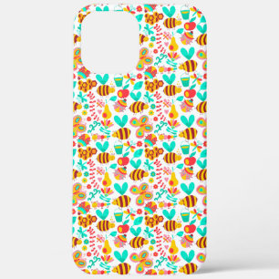 Case-Mate iPhone Case Motifs d'insectes colorés mignons