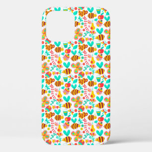 Case-Mate iPhone Case Motifs d'insectes colorés mignons