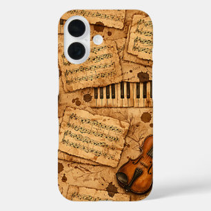 Coque Pour iPhone 16 Motifs esthétiques de l'Académie Sombre Vintage
