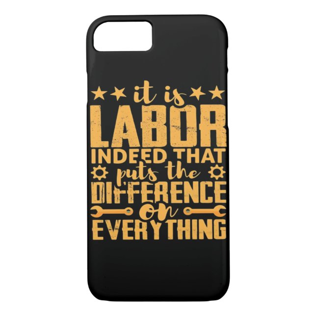 Coques Case-Mate iPhone Motivation du travailleur - La main-d’oeuvre quali (Dos)
