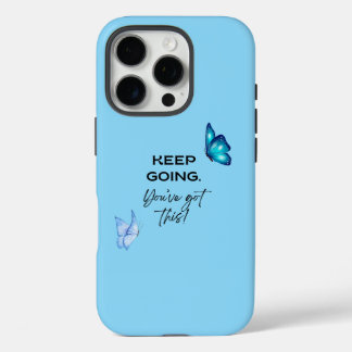 Coques iPhone 16 Pro Motivation minimaliste Vous avez ce Bébé bleu