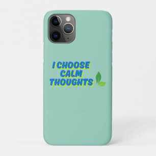 Case-Mate iPhone Case Motivation positive Je choisis des pensées calmes