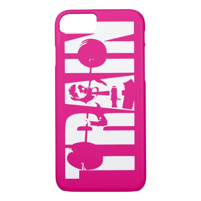 Coques Case-Mate iPhone Motivation pour l'haltérophilie des femmes - TRAIN (Dos)
