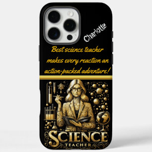 Coques iPhone 16 Pro Max Motiver un professeur de sciences en laboratoire