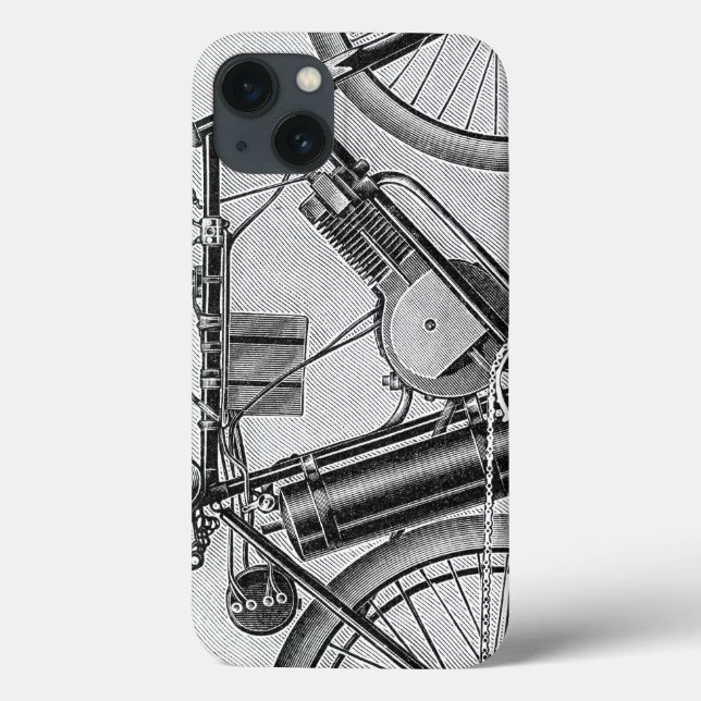 Coques Case-Mate iPhone Moto de Bouilly, 1895 (Verso)