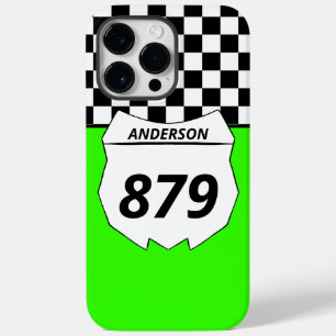 Coque Pour Pour iPhone 14 Pro Max Motocross Custom Dirt Numéro de Vélo Plaque sur Ve