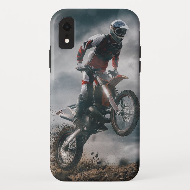 Coques Case-Mate iPhone Motocross Rider (Dos)