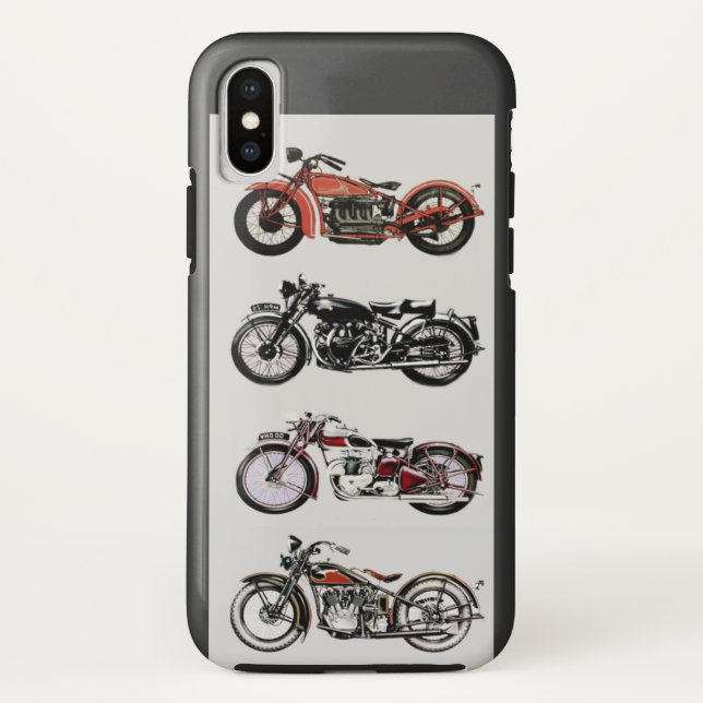 Coques Case-Mate iPhone MOTOCYCLES vintages (Dos)