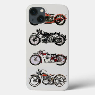 Etui iPhone Case-Mate MOTOCYCLES vintages, Rouge