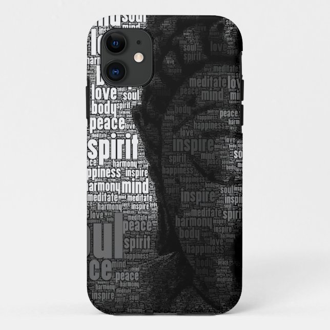 Coques Case-Mate iPhone Mots bouddhistes de la sagesse (Dos)