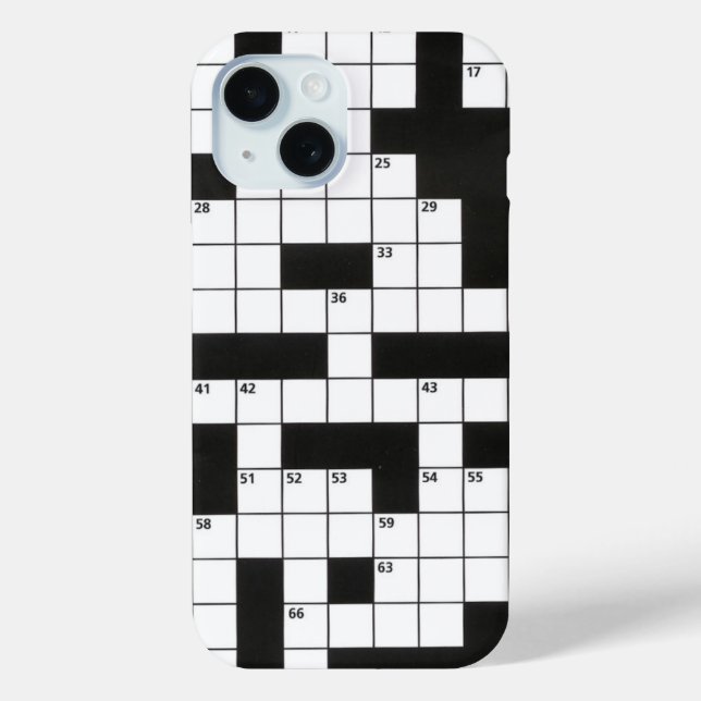 Coques Case-Mate iPhone Mots croisés (Verso)
