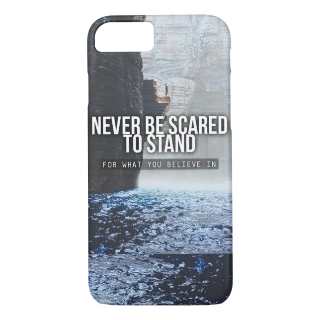 Coques Case-Mate iPhone Mots Motivationnels - Supposez Ce Que Vous Croyez  (Dos)