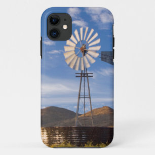 Coque Case-Mate Pour iPhone Moulin À Vent Et Barrage Au Karoo Au lever Du Sol