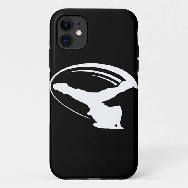 Coques Case-Mate iPhone Moulin à vent iphone4 blanc de BBOY (Dos)