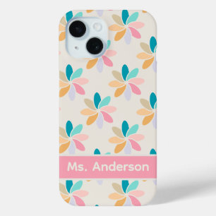 Coque Pour iPhone 15 Moulin à vent pastel