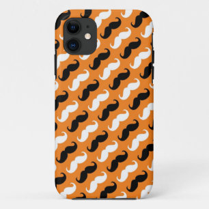 Coques Pour iPhone Moustache drôle de fille 3