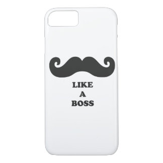 Coque iPhone 8/7 Moustache votre cas de l'iPhone 7 comme un PATRON