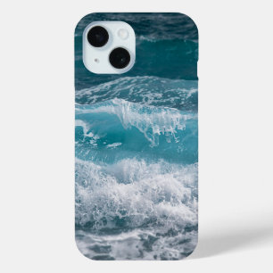 Coque Pour iPhone 15 Mouvement de Mer Tranquille Inspiré de Grande Qual