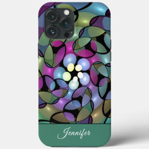 Case-Mate iPhone Case Mouvements colorés Nom fractal de la trippie Abstr
