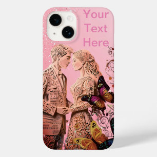 Coque Pour iPhone 14 Mr & Miss Couple Amoureux Qui Vient De Se Marier