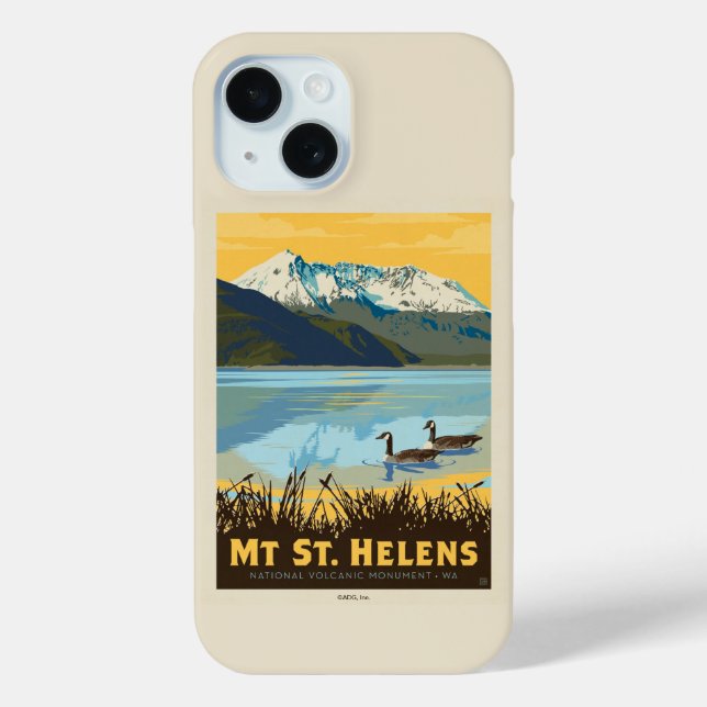 Coques Case-Mate iPhone Mt St. Helens | Washington (Verso)