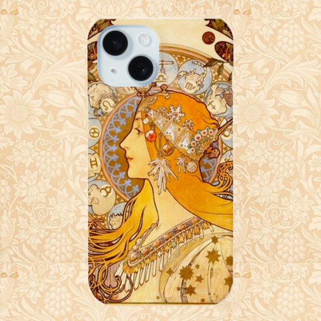 Coques Case-Mate iPhone Mucha Zodiac (Créateur téléchargé)