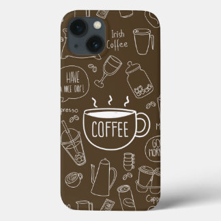 Case-Mate iPhone Case Mug Motif de la Coupe de Café Retro - Parfait pour