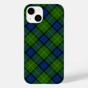 Coque Pour iPhone 14 Muir Moore écossais vert bleu plaid