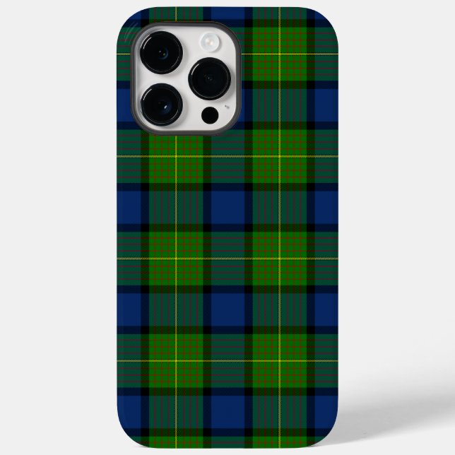 Coques Case-Mate iPhone Muir Moore écossais vert bleu plaid (Verso)