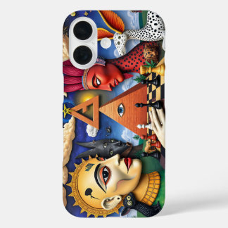 Coque Pour iPhone 16 Mundo Surreal de Ulysses